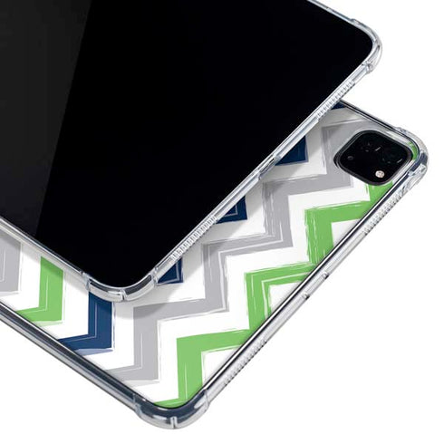 NFL Seattle Seahawks Chevron iPad Pro 11in (2024) Clear Case